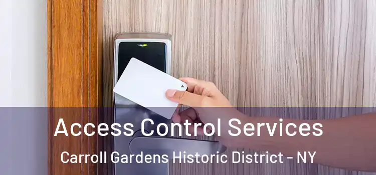 Access Control Services Carroll Gardens Historic District - NY
