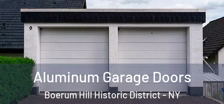  Aluminum Garage Doors Boerum Hill Historic District - NY