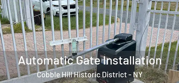 Automatic Gate Installation Cobble Hill Historic District - NY