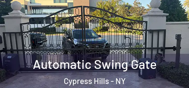 Automatic Swing Gate Cypress Hills - NY