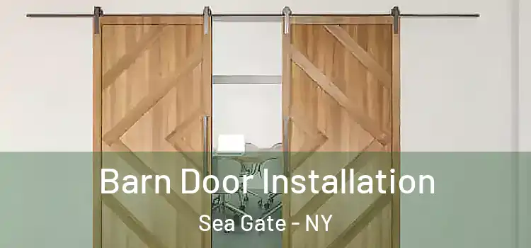 Barn Door Installation Sea Gate - NY