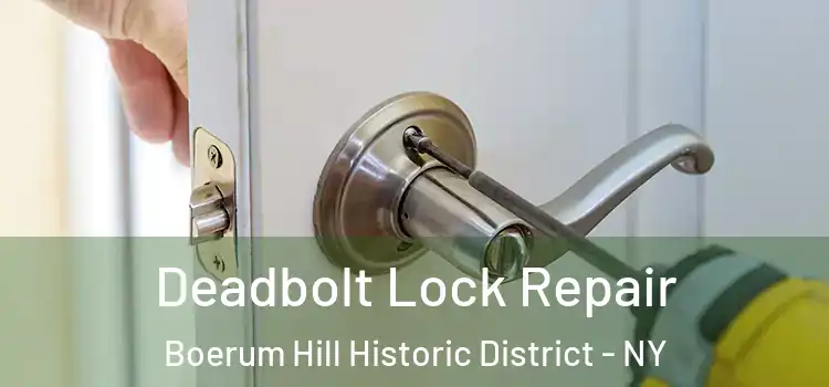 Deadbolt Lock Repair Boerum Hill Historic District - NY