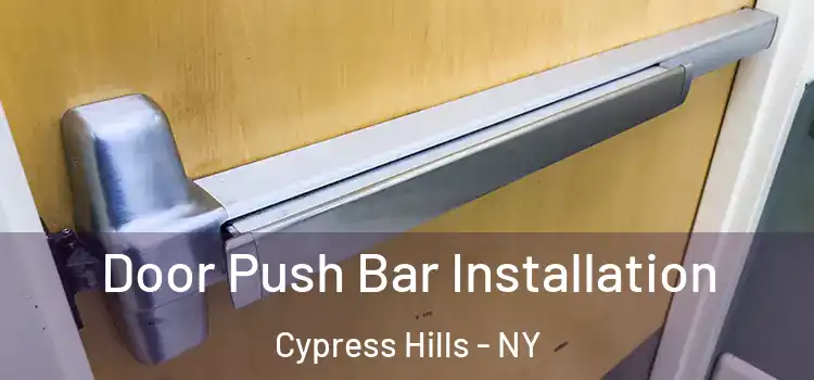 Door Push Bar Installation Cypress Hills - NY
