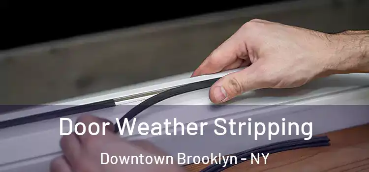 Door Weather Stripping Downtown Brooklyn - NY