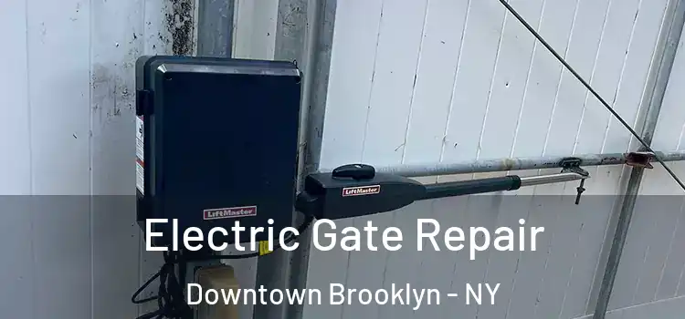 Electric Gate Repair Downtown Brooklyn - NY