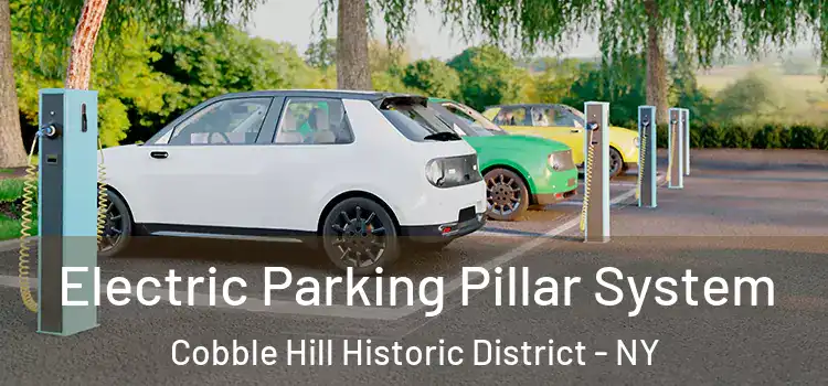 Electric Parking Pillar System Cobble Hill Historic District - NY