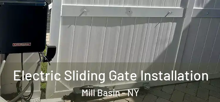 Electric Sliding Gate Installation Mill Basin - NY