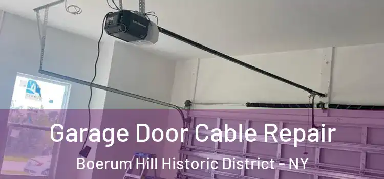  Garage Door Cable Repair Boerum Hill Historic District - NY