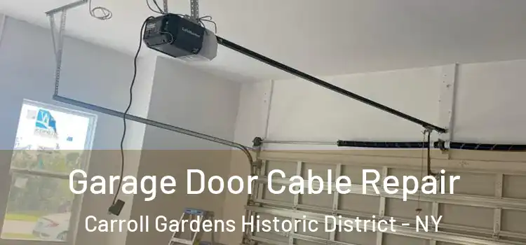  Garage Door Cable Repair Carroll Gardens Historic District - NY