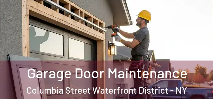 Garage Door Maintenance Columbia Street Waterfront District - NY