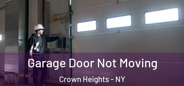  Garage Door Not Moving Crown Heights - NY
