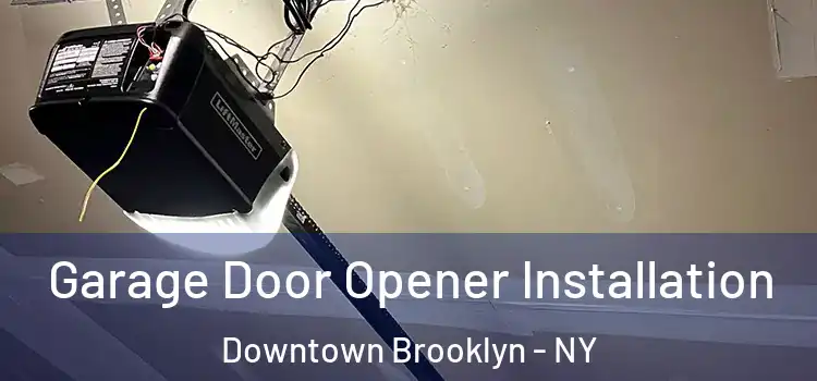  Garage Door Opener Installation Downtown Brooklyn - NY