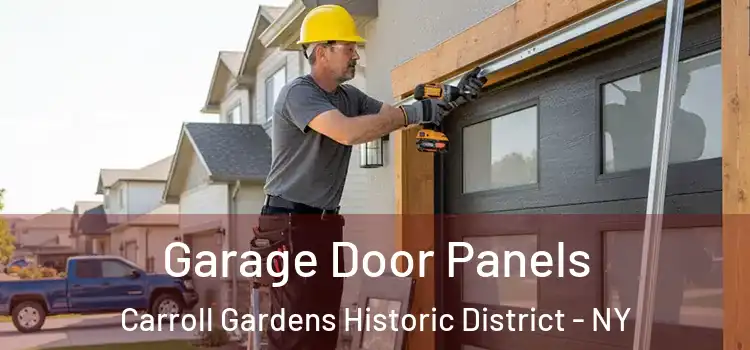  Garage Door Panels Carroll Gardens Historic District - NY