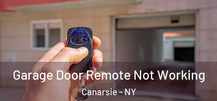  Garage Door Remote Not Working Canarsie - NY