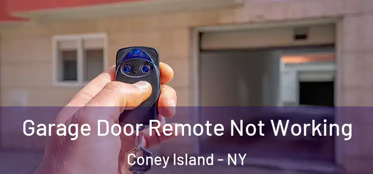  Garage Door Remote Not Working Coney Island - NY