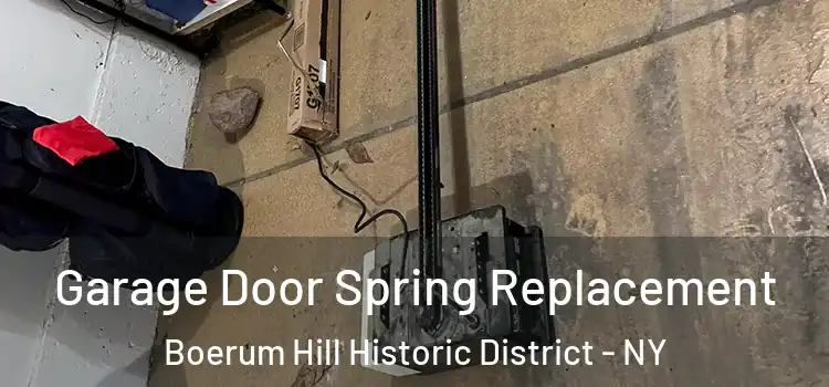 Garage Door Spring Replacement Boerum Hill Historic District - NY