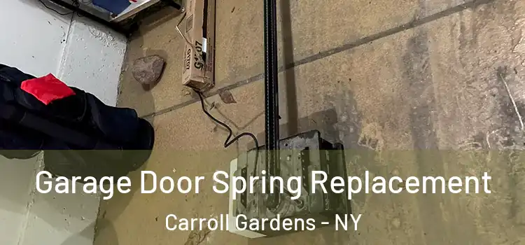 Garage Door Spring Replacement Carroll Gardens - NY