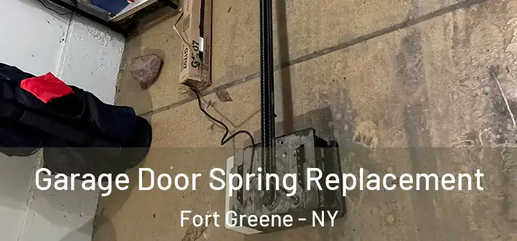  Garage Door Spring Replacement Fort Greene - NY