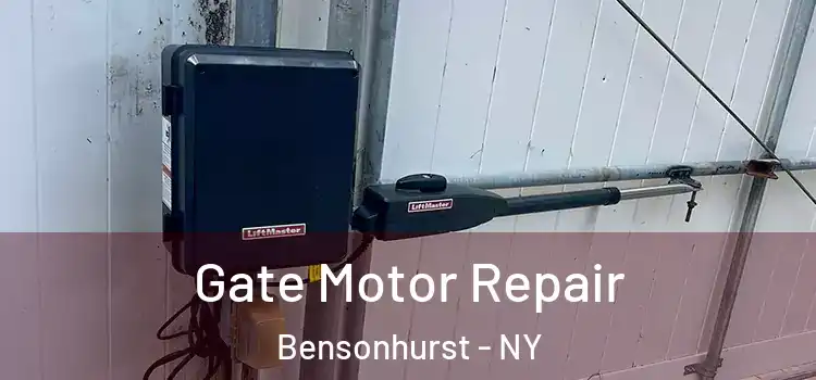 Gate Motor Repair Bensonhurst - NY