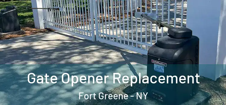Gate Opener Replacement Fort Greene - NY