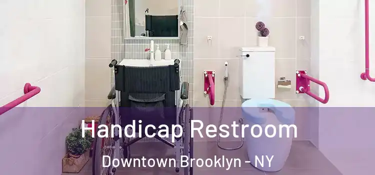 Handicap Restroom Downtown Brooklyn - NY