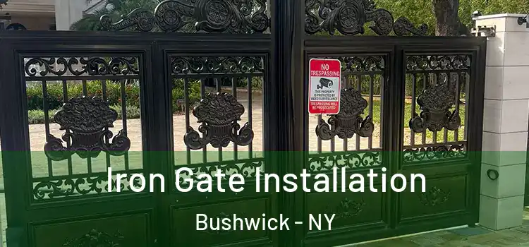 Iron Gate Installation Bushwick - NY