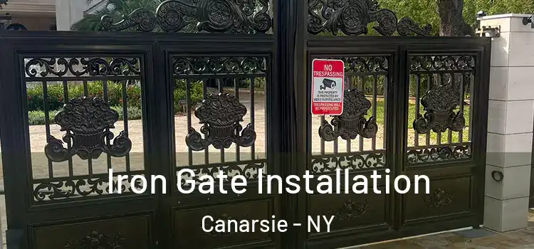 Iron Gate Installation Canarsie - NY