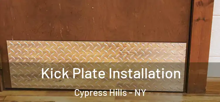 Kick Plate Installation Cypress Hills - NY