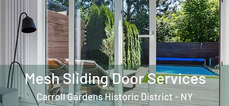 Mesh Sliding Door Services Carroll Gardens Historic District - NY