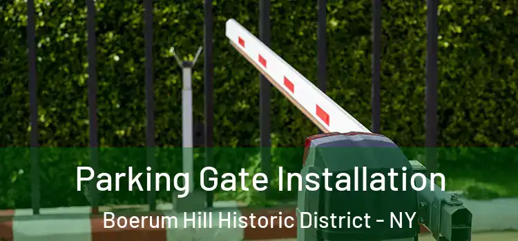 Parking Gate Installation Boerum Hill Historic District - NY