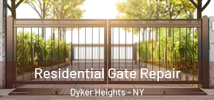 Residential Gate Repair Dyker Heights - NY