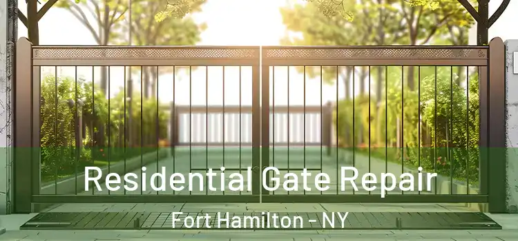 Residential Gate Repair Fort Hamilton - NY
