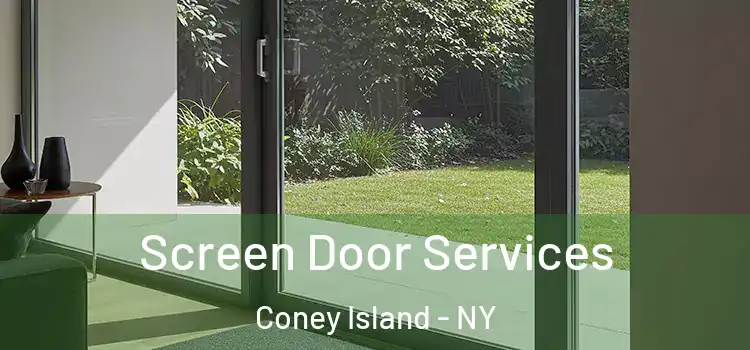 Screen Door Services Coney Island - NY