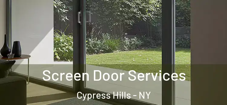 Screen Door Services Cypress Hills - NY