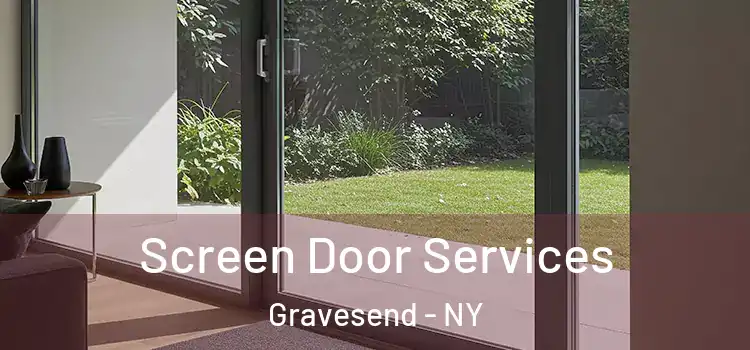 Screen Door Services Gravesend - NY