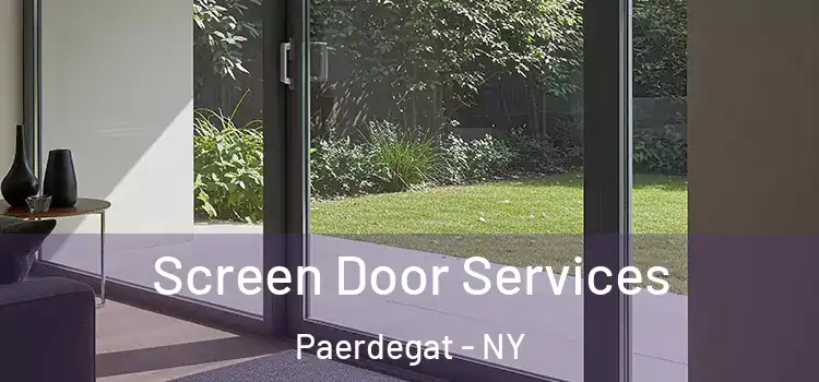 Screen Door Services Paerdegat - NY