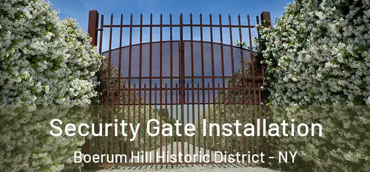  Security Gate Installation Boerum Hill Historic District - NY