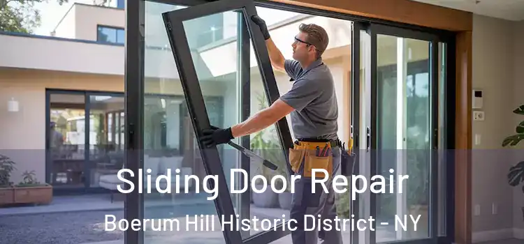 Sliding Door Repair Boerum Hill Historic District - NY