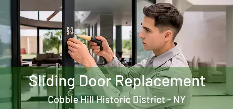 Sliding Door Replacement Cobble Hill Historic District - NY