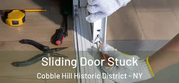 Sliding Door Stuck Cobble Hill Historic District - NY