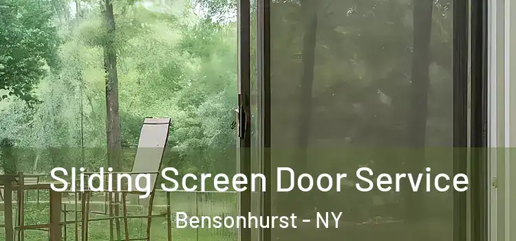 Sliding Screen Door Service Bensonhurst - NY