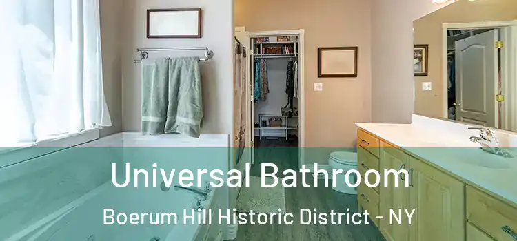 Universal Bathroom Boerum Hill Historic District - NY