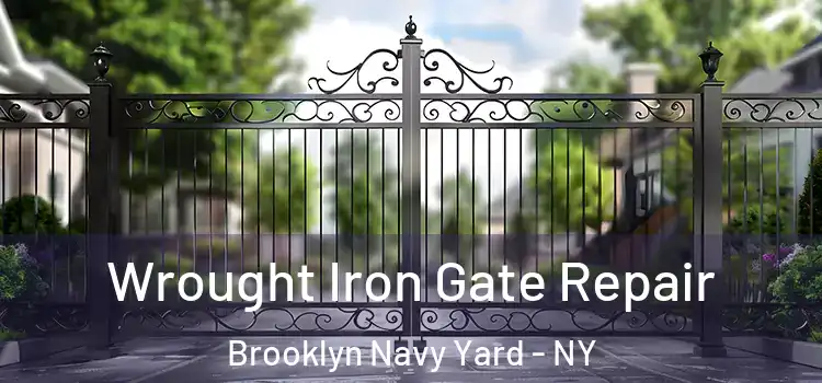 Wrought Iron Gate Repair Brooklyn Navy Yard - NY